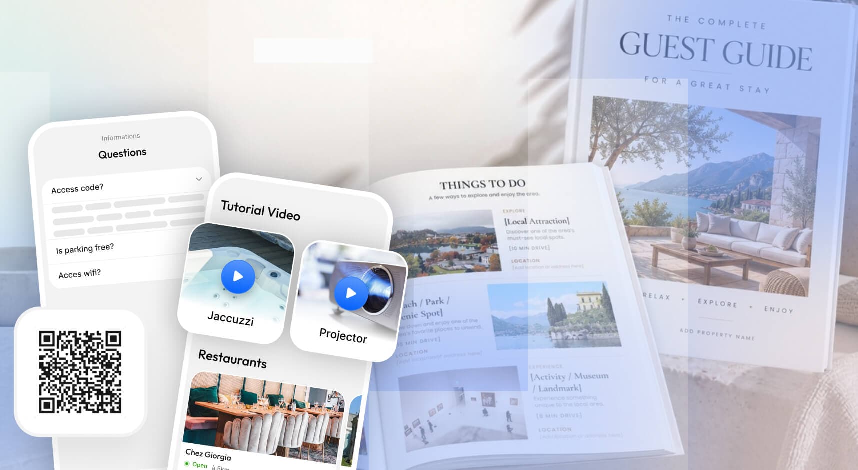 Airbnb welcome book templates on Etsy: what you actually receive