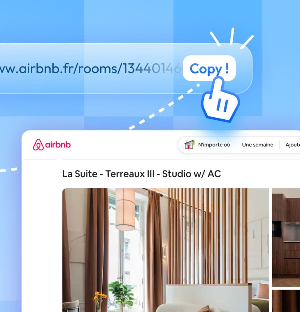 Importez votre annonce Airbnb